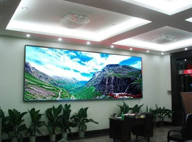 İç mekan LED ekran uygulama örneği