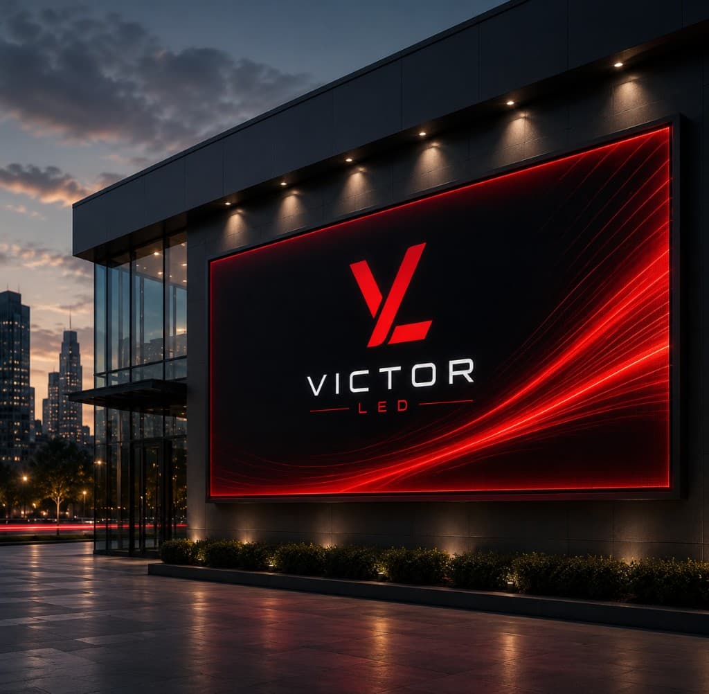 Victorled dış cephe LED ekran uygulaması - Victor LED